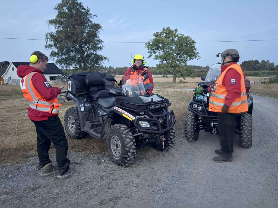 Lokalt hjelpekorps bidro i stor leteaksjon i Larvik og Stavern