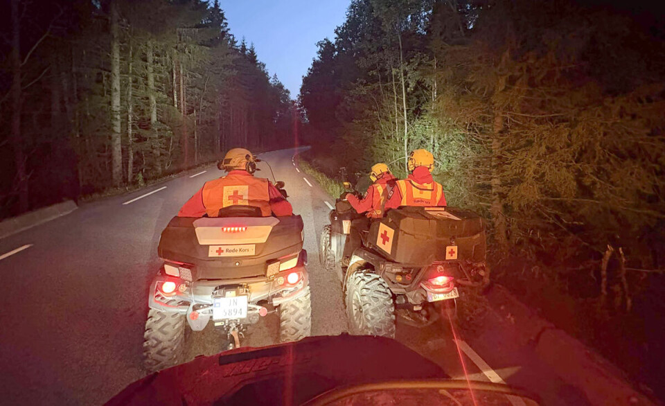 Lokalt hjelpekorps bidro i stor leteaksjon i Larvik og Stavern