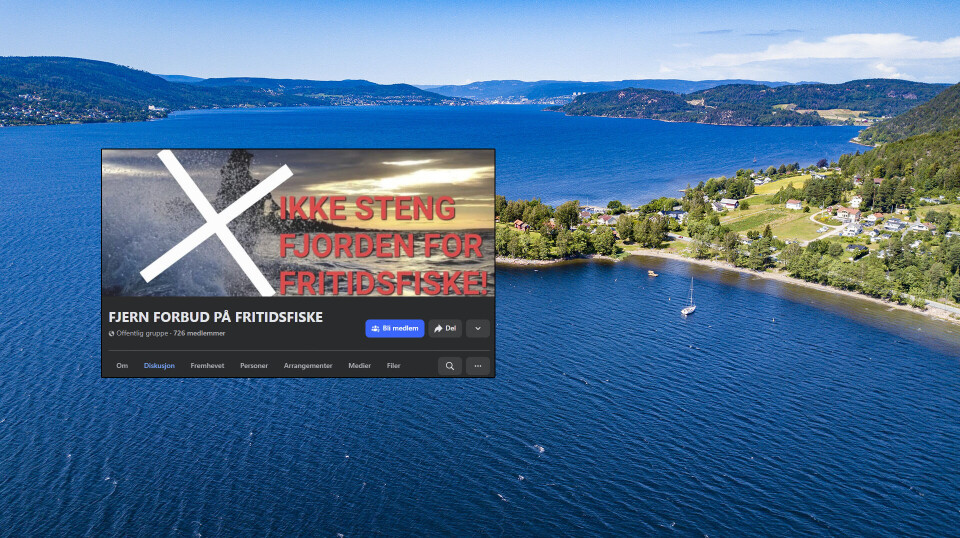 DRAMMENSFJORDEN: Det innføres totalt fiskeforbud i indre del av Oslofjorden og Drammensfjorden. Nå er det etablert facebookaksjon og opprop.