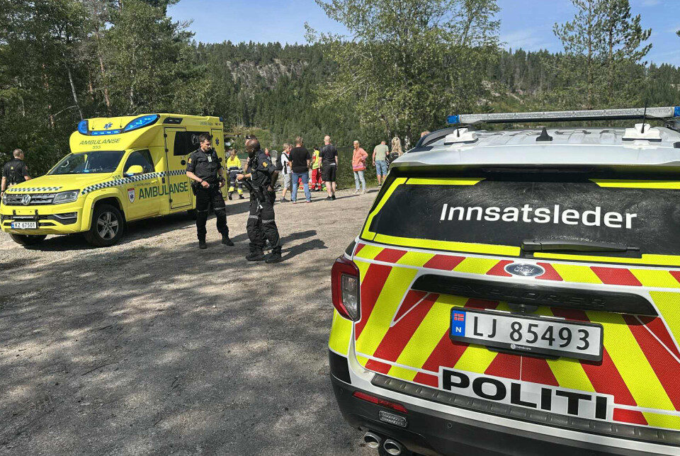 Drukningsulykke i Solbergelva
