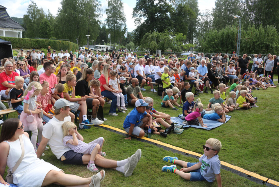 Barnekonsert i Skriverparken