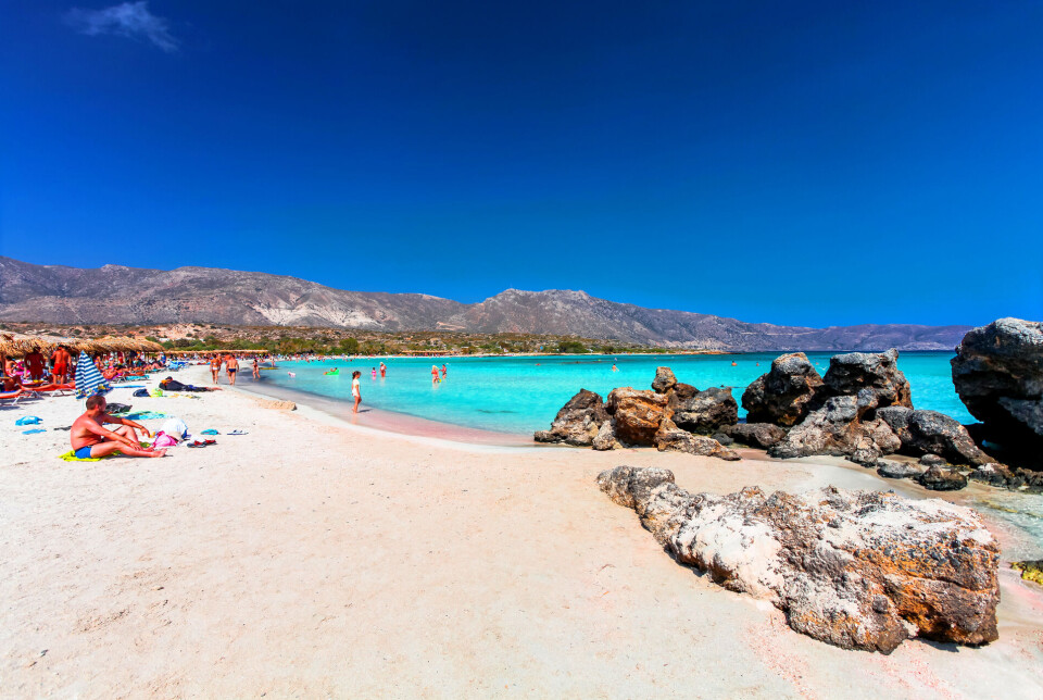 KRETA: Reisemål nummer én for nordmenn i høstferien.