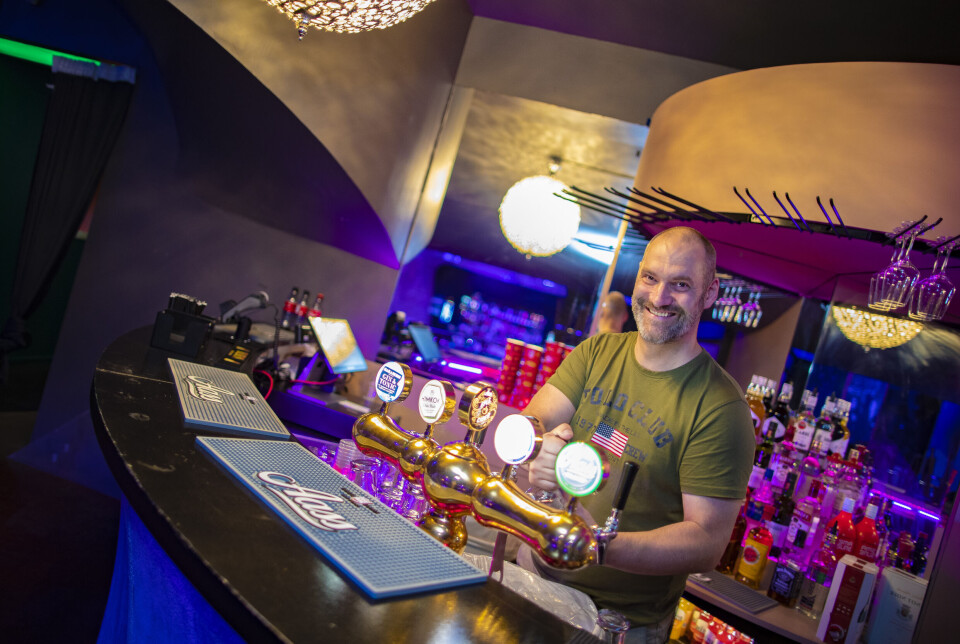 «SPEEDBAR»: Her skal alt koste 99 kroner. Det blir fokus på rask og enkel servering, sier Stein Jensen, en sentral brikke i driften av byens nyeste utested.