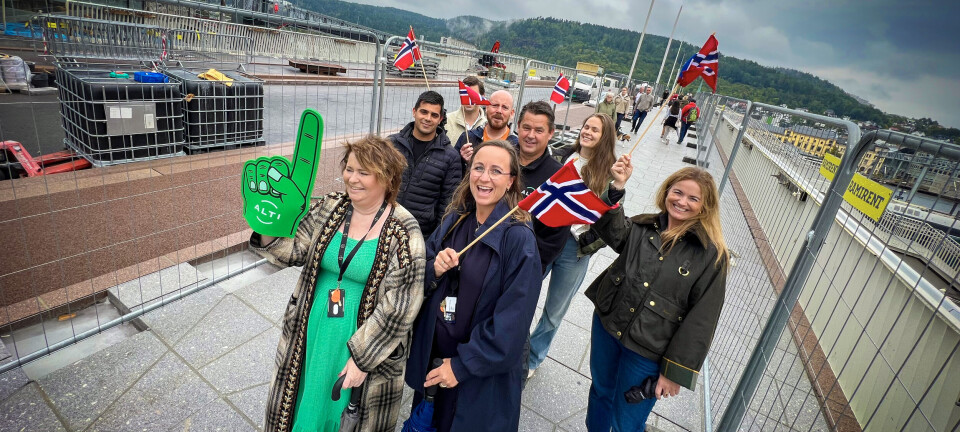 Folkevandring til bybru-åpning