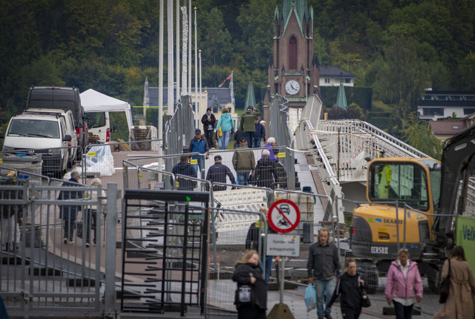 Folkevandring til bybru-åpning