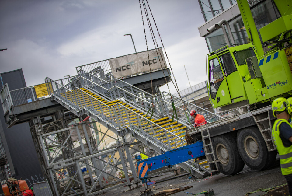 Folkevandring til bybru-åpning