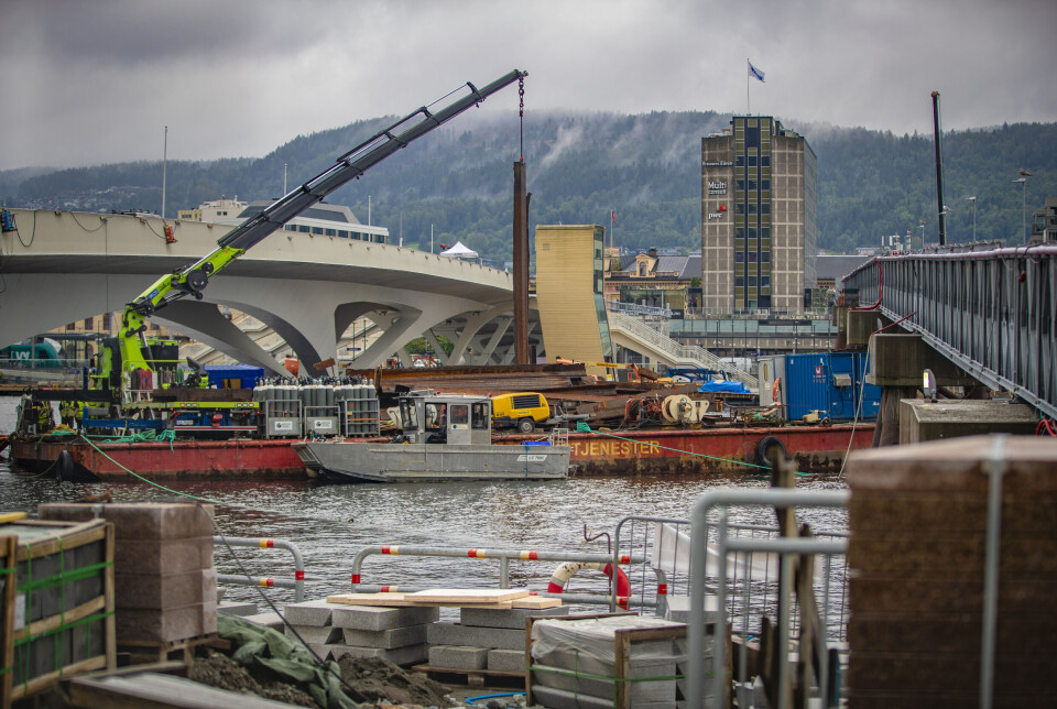 Folkevandring til bybru-åpning