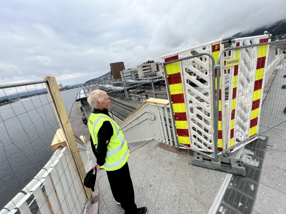 Folkevandring til bybru-åpning