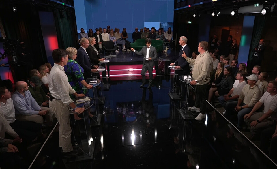 Partilederdebatt fredag kveld - ny vri med ungdomspartiledere og partiledere fra Ap, Høyre og Frp.