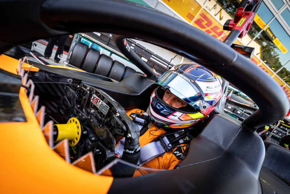 Stenshorne på pallen igjen - Formel 2-debut rett rundt hjørnet
