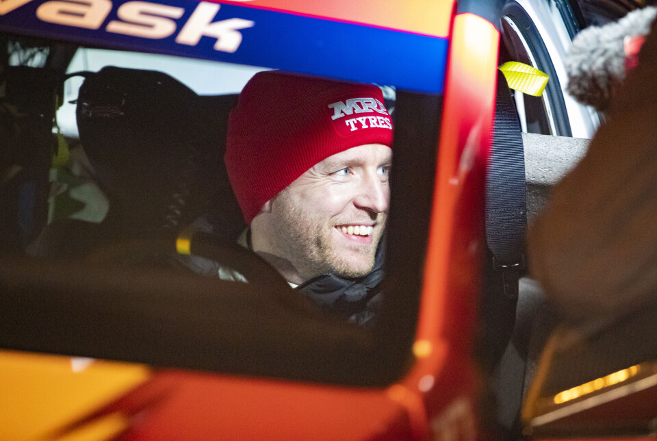 Rally: Oppskriftsmessig Larsen-seier - tok over NM-ledelsen