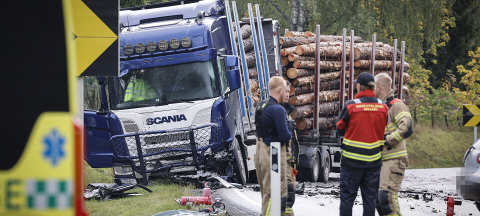Møteulykke: Kvinne i 40-åra omkom