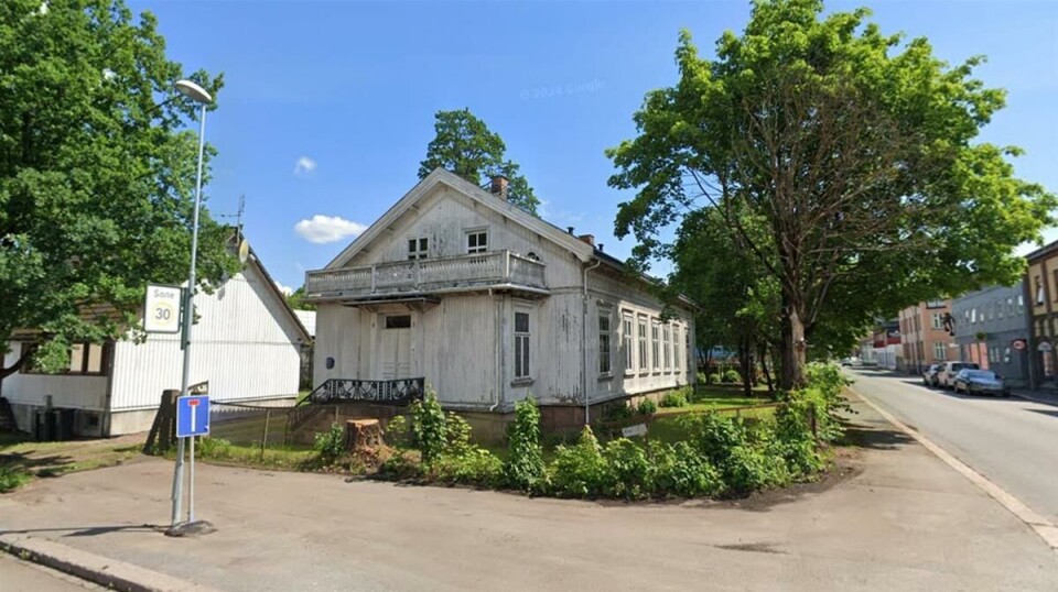 Huset (1872) i Tollbugata 97 på Strømsø i Drammen er unikt.