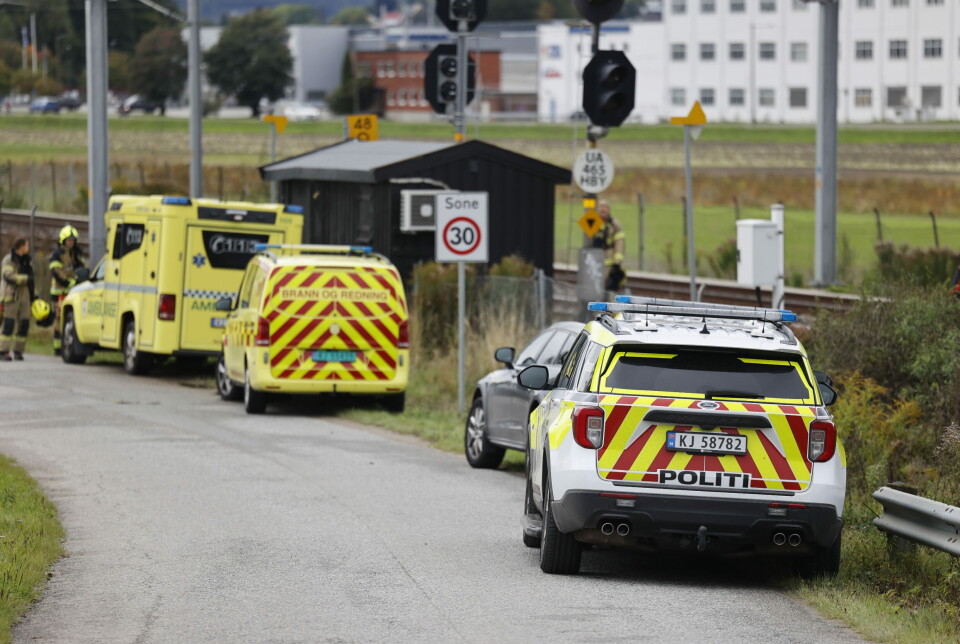 Person påkjørt av toget - full stans i togtrafikken
