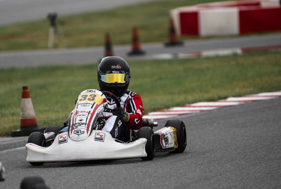 Gokart: 14-åring slo seniorene