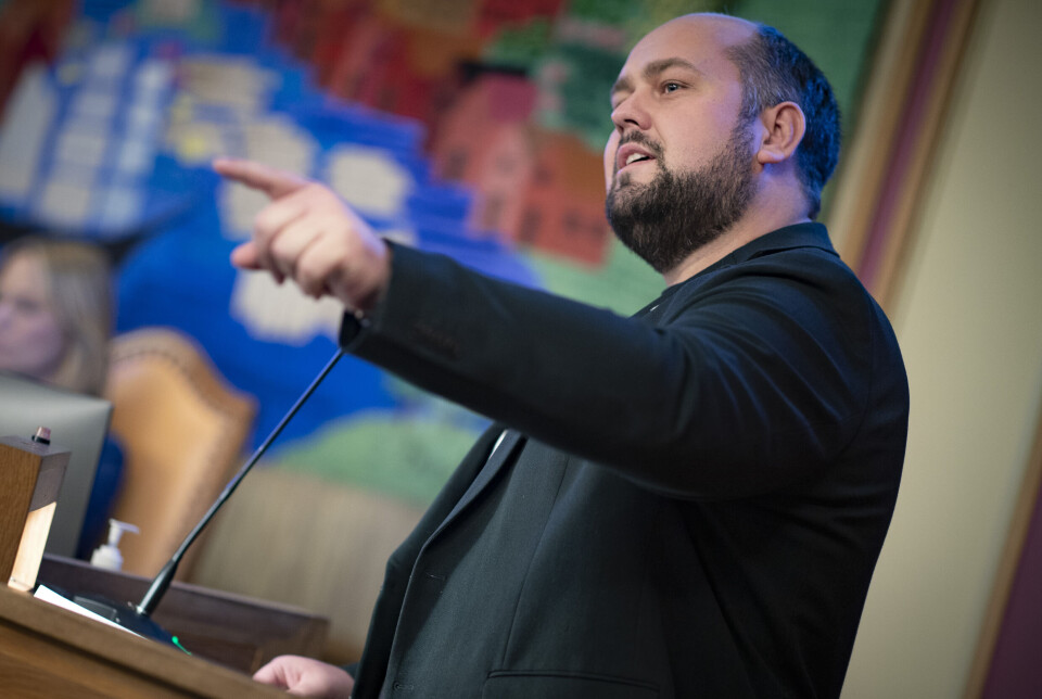 TOK SELVKRITIKK: Simon Nordanger (Sp)