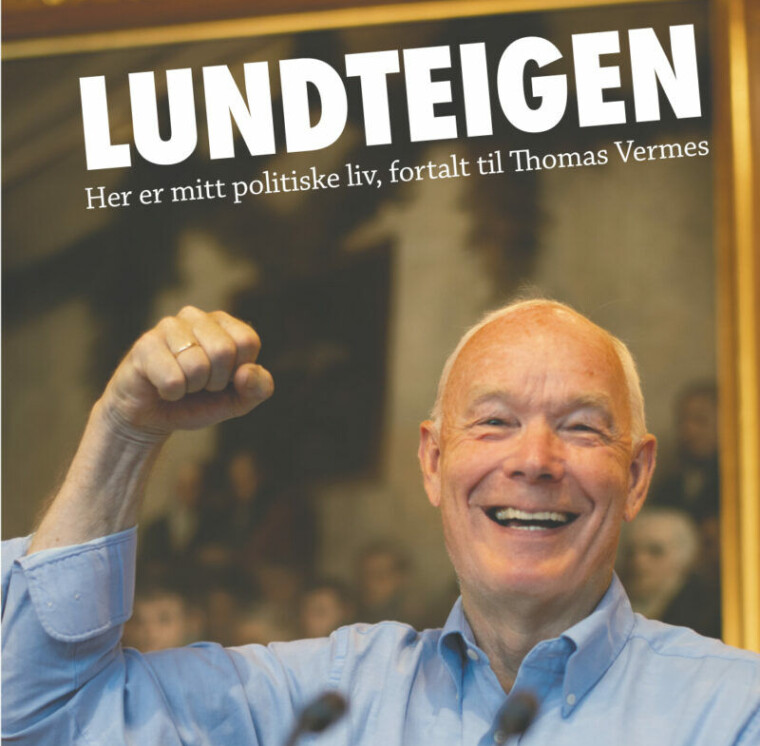 Lundteigen gir ut bok om sitt politiske liv