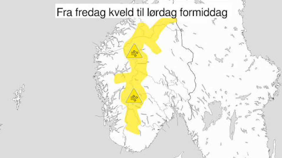 Høststorm i anmarsj - sender ut flere farevarsler