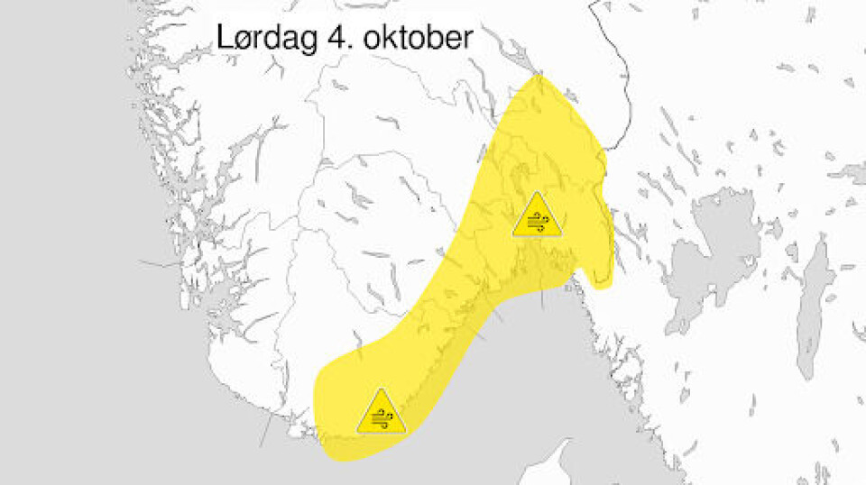 Høststorm i anmarsj - sender ut flere farevarsler