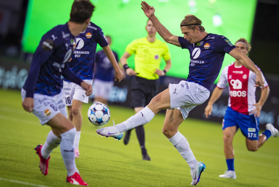 SCORET: Fredrik Kristensen Dahl sørget for utlikning for Godset.