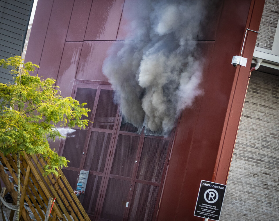 Nødstrømanlegget til det nye sykehuset brant: - Satte rød beredskap