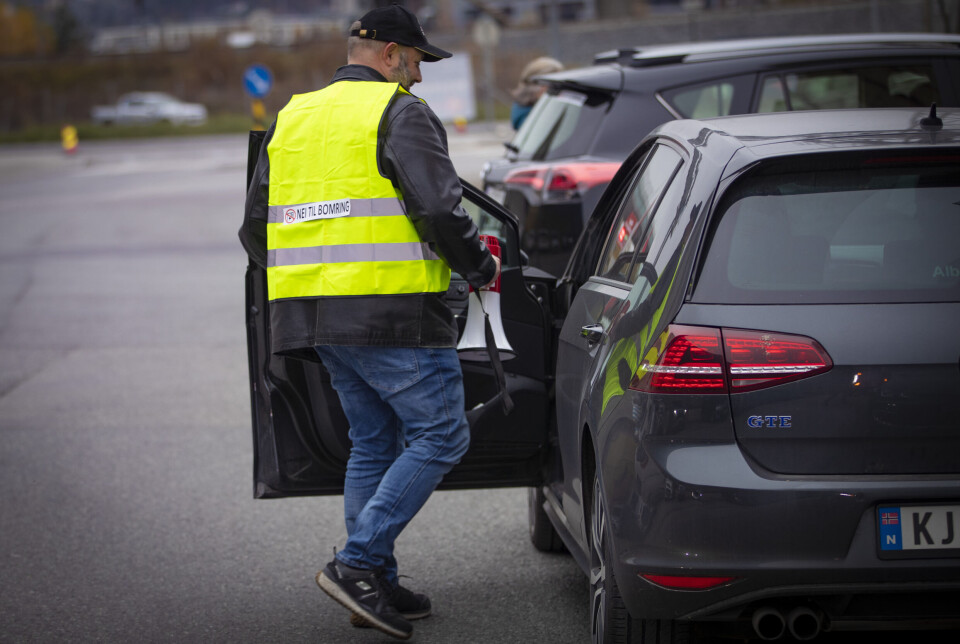 Bom-aksjonen i gang i ettermiddagsrushet
