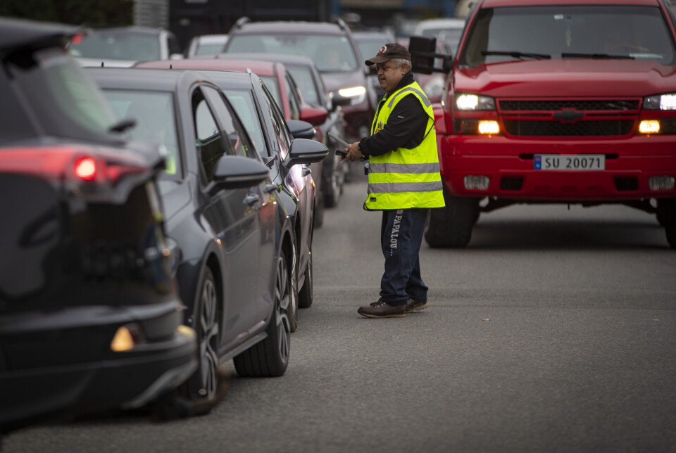 Bom-aksjonen i gang i ettermiddagsrushet