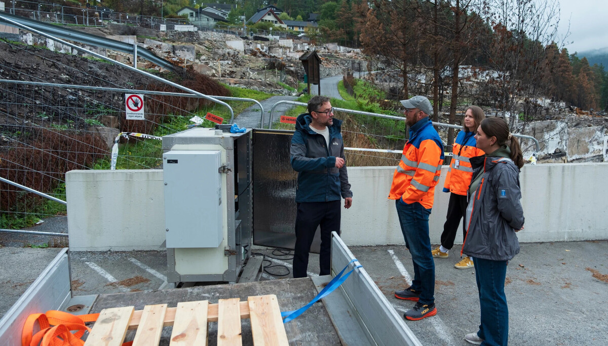 Satt Luftmålere satt ut på Stenseth